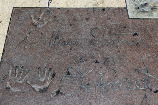 Chinese Theatre Concrete Hand Prints Hollywood (1)