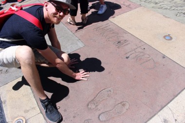 Chinese Theatre Concrete Hand Prints Hollywood (25)